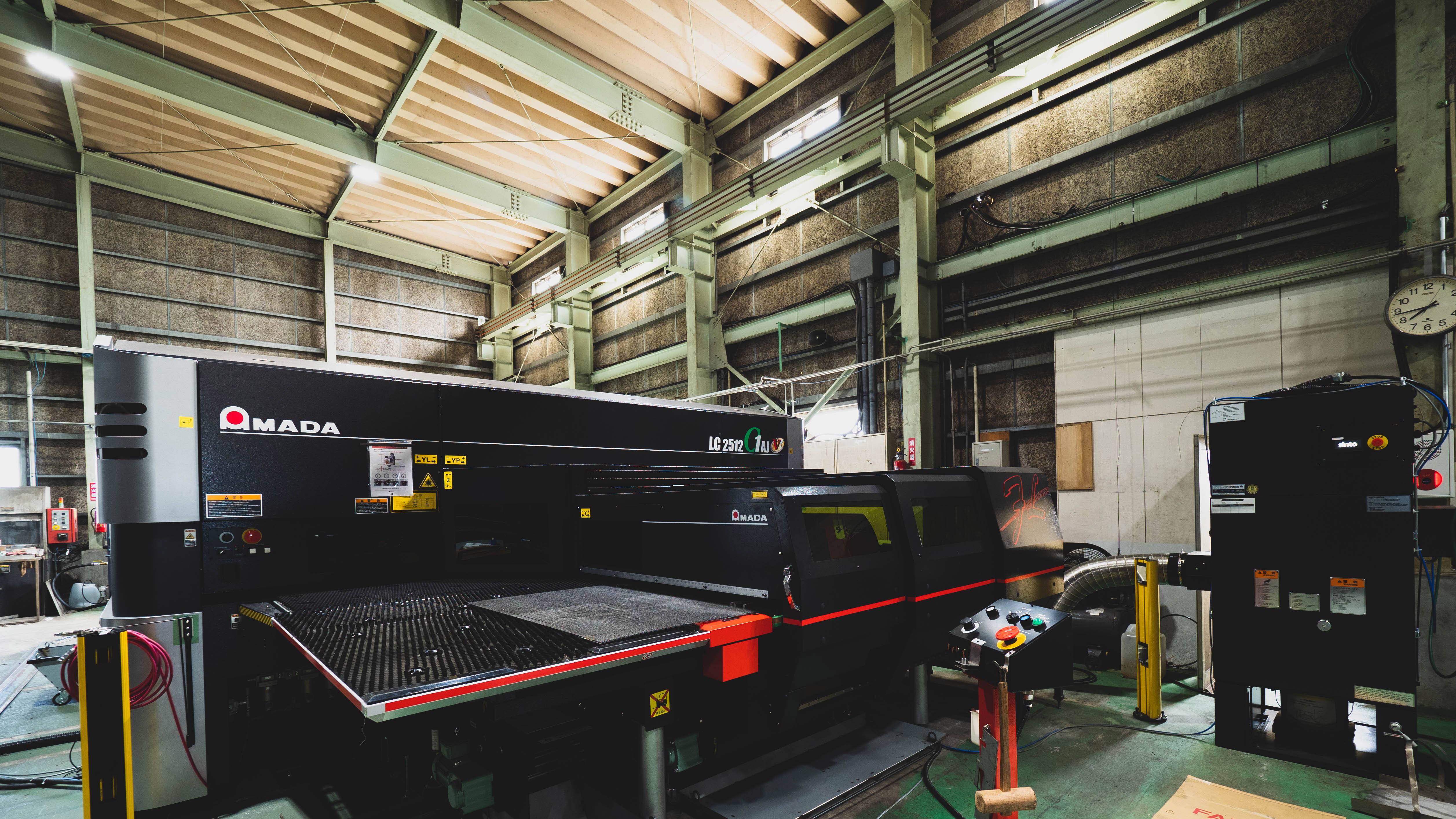 サトルネス工機の設備